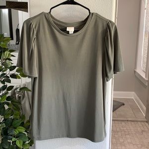 A New Day olive green shirt